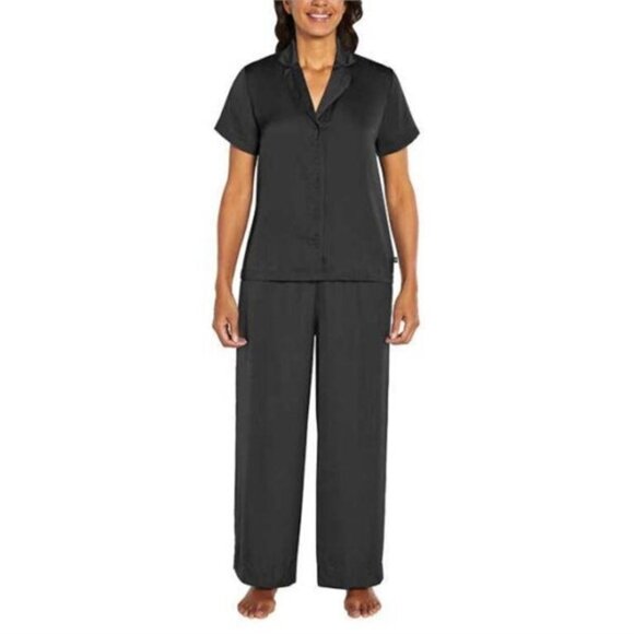Banana Republic Other - XL Black Satin Pajamas Banana Republic Coord Set